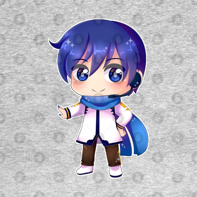 VOCALOID Kaito chibi by Nadi-chan16